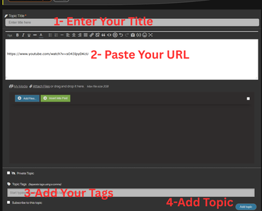 1   Paste URL